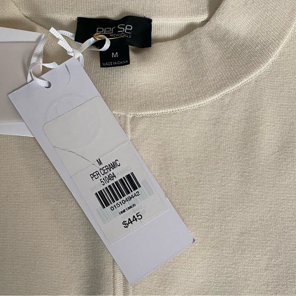 🎉NWT🎉 RARE🛍️ Stunning ✨PER SE By Carlisle✨ sweater tunic Sz. Medium - Picture 2 of 8